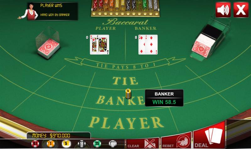 ti le thang Baccarat